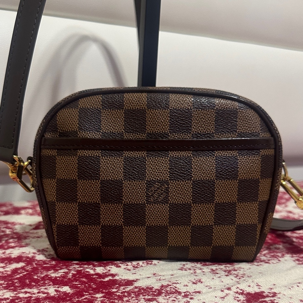 Louis Vuitton Brown Damier Ebene Crossbody Bag
